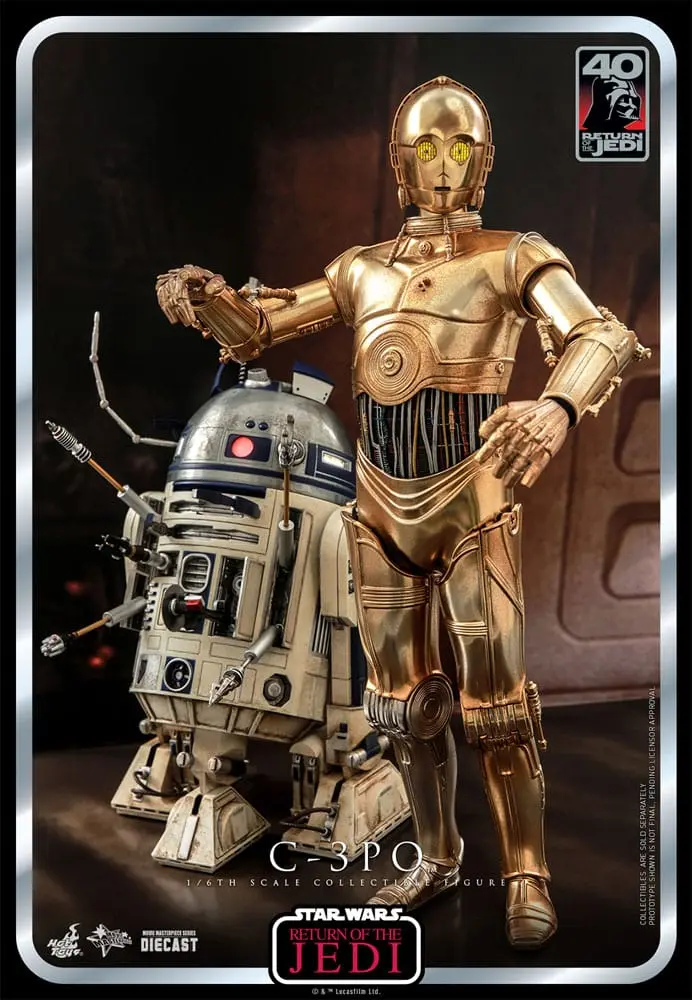 Star Wars: Episode VI 40th Anniversary Akčná Figúrka 1/6 C-3PO 29 cm produktová fotografia