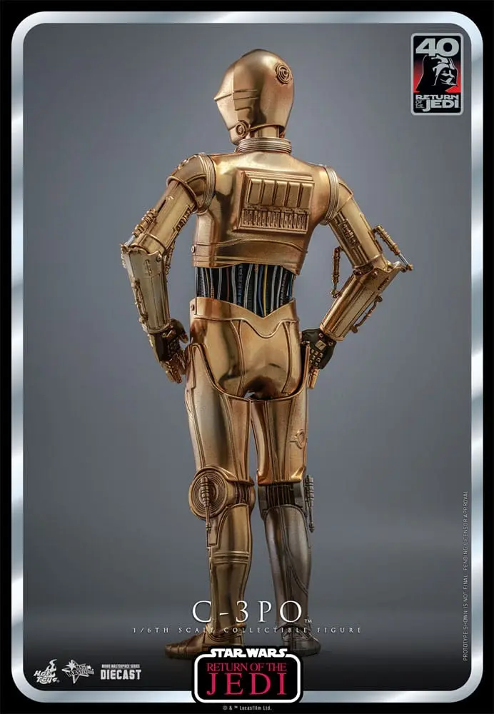 Star Wars: Episode VI 40th Anniversary Akčná Figúrka 1/6 C-3PO 29 cm produktová fotografia