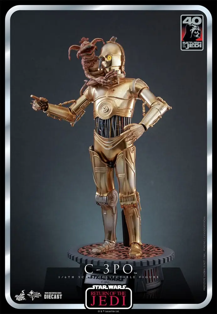 Star Wars: Episode VI 40th Anniversary Akčná Figúrka 1/6 C-3PO 29 cm produktová fotografia