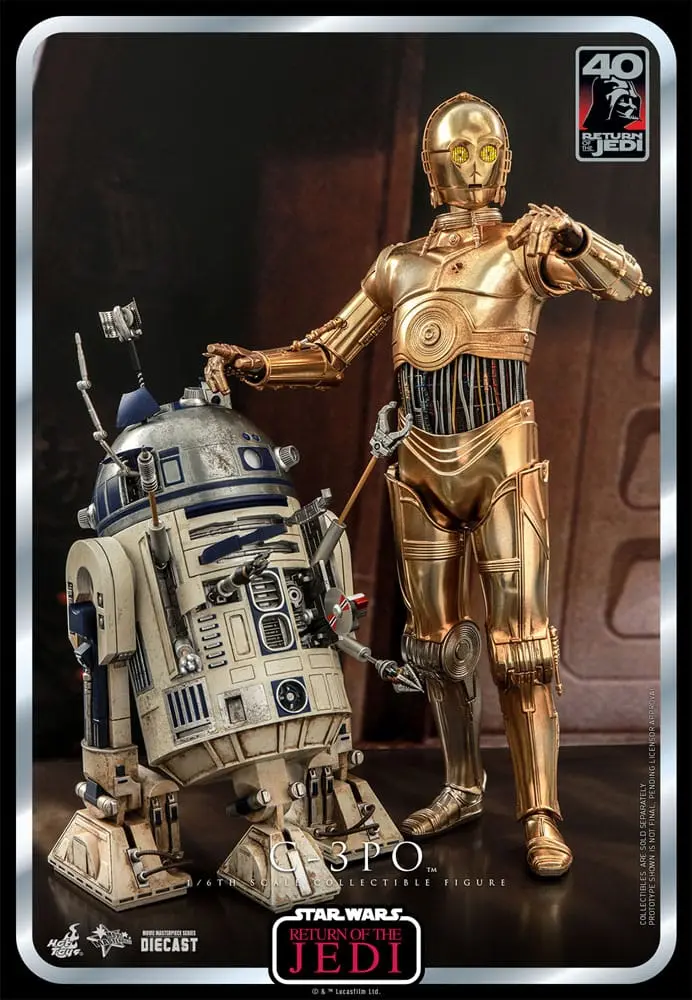 Star Wars: Episode VI 40th Anniversary Akčná Figúrka 1/6 C-3PO 29 cm produktová fotografia