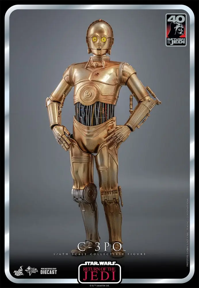 Star Wars: Episode VI 40th Anniversary Akčná Figúrka 1/6 C-3PO 29 cm produktová fotografia