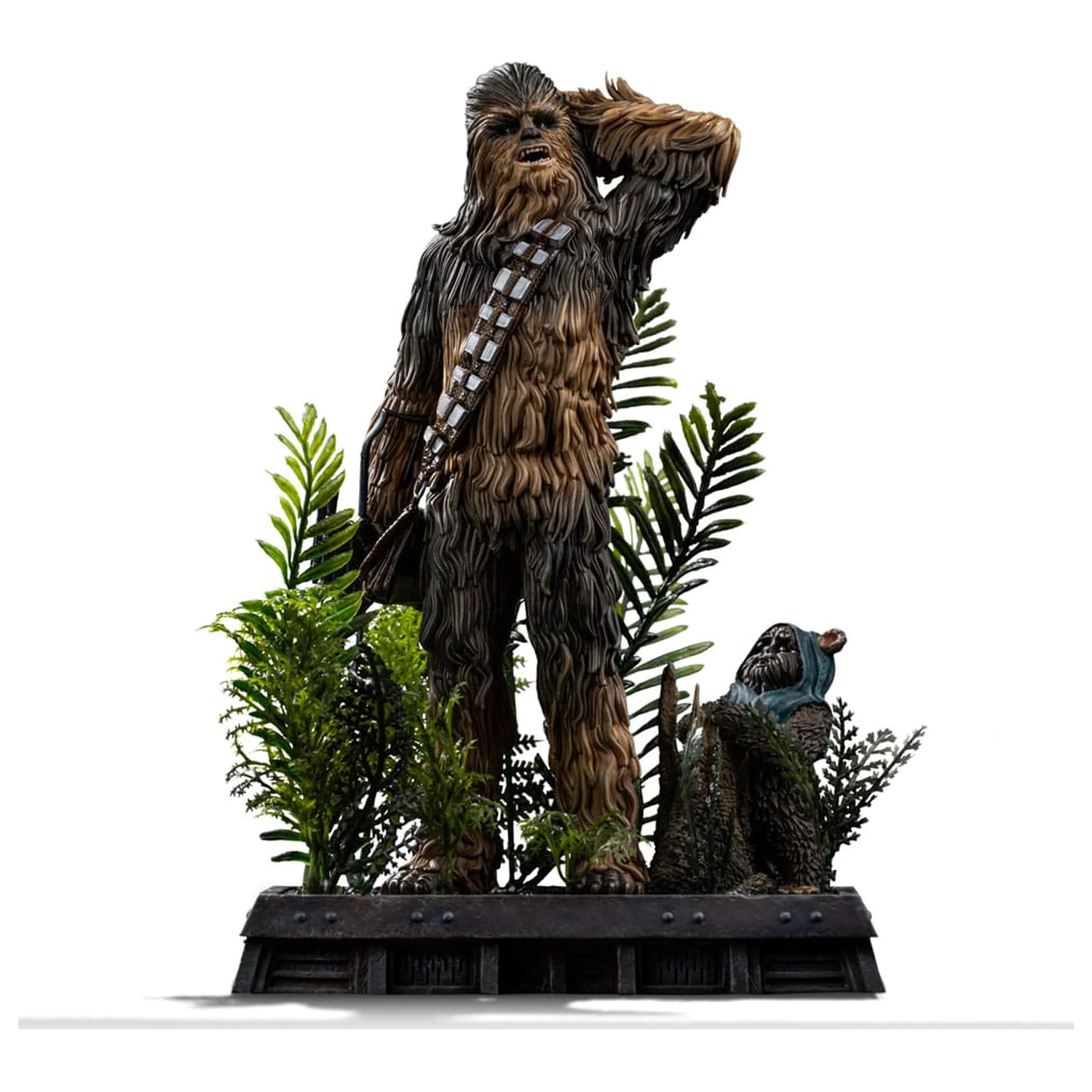 Star Wars Episode VI Art Scale Socha 1/10 Chewbacca and Tokkat 22 cm produktová fotografia