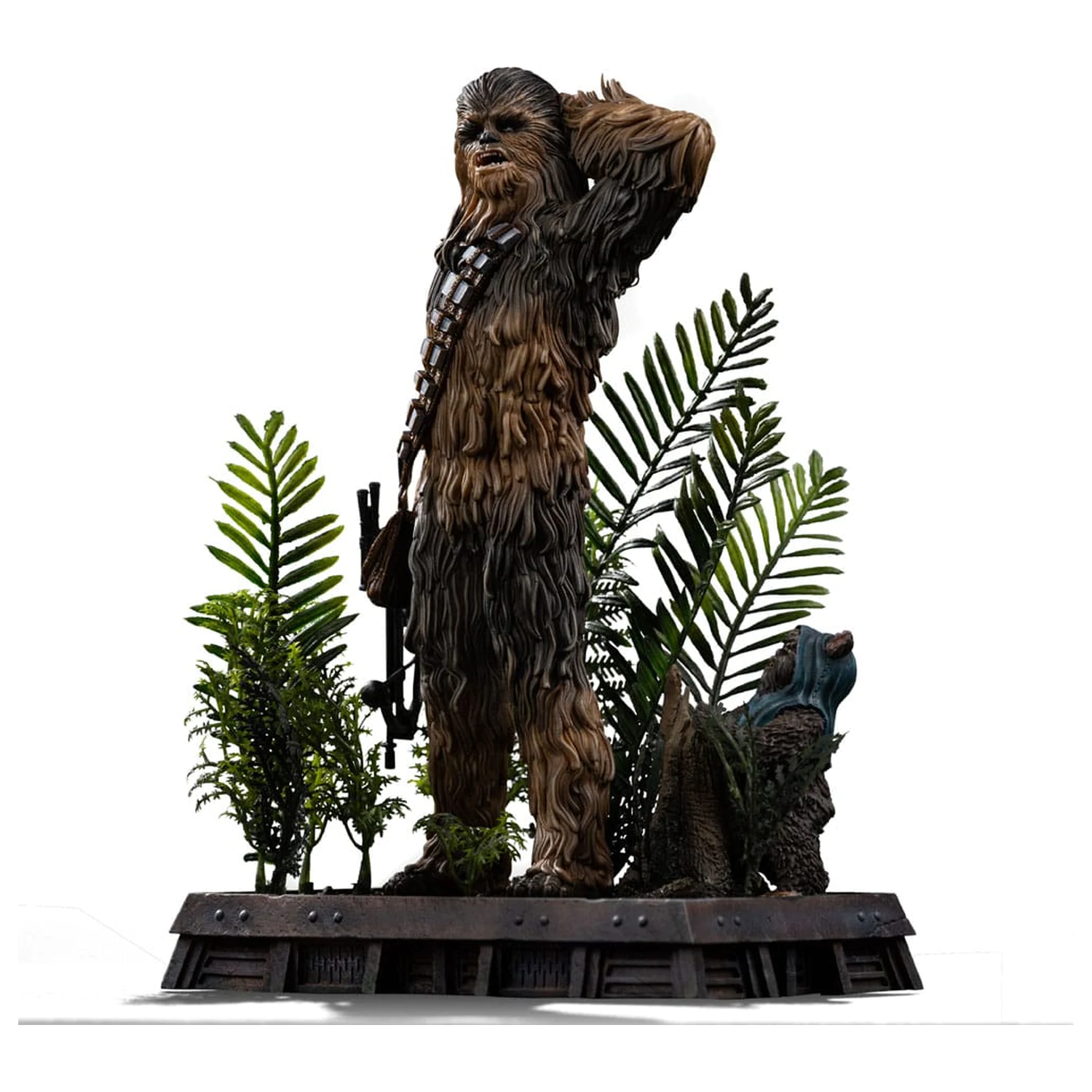 Star Wars Episode VI Art Scale Socha 1/10 Chewbacca and Tokkat 22 cm produktová fotografia