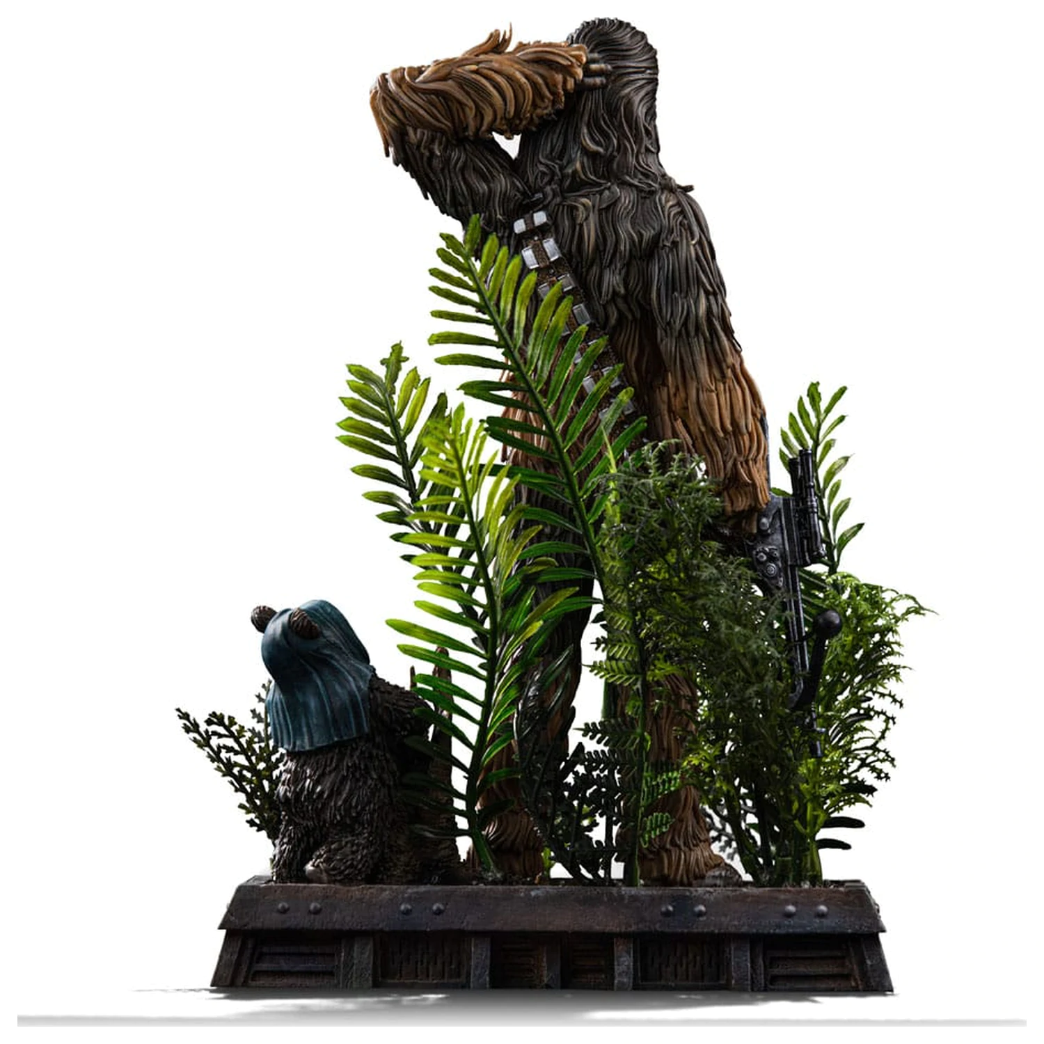 Star Wars Episode VI Art Scale Socha 1/10 Chewbacca and Tokkat 22 cm produktová fotografia