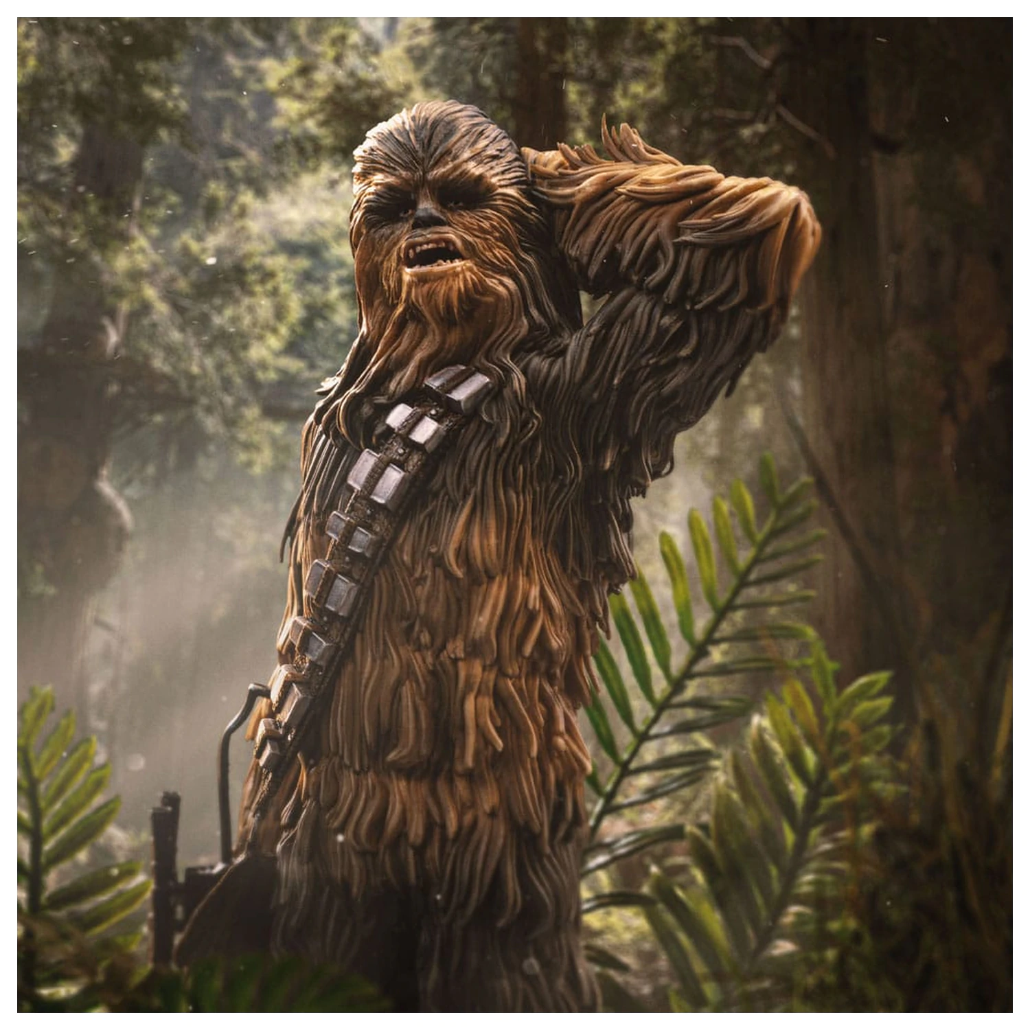 Star Wars Episode VI Art Scale Socha 1/10 Chewbacca and Tokkat 22 cm produktová fotografia