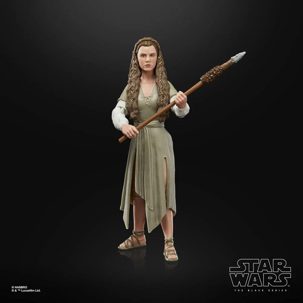 Star Wars Episode VI Black Series akčná figúrka 2022 Princess Leia (Ewok Village) 15 cm termékfotó