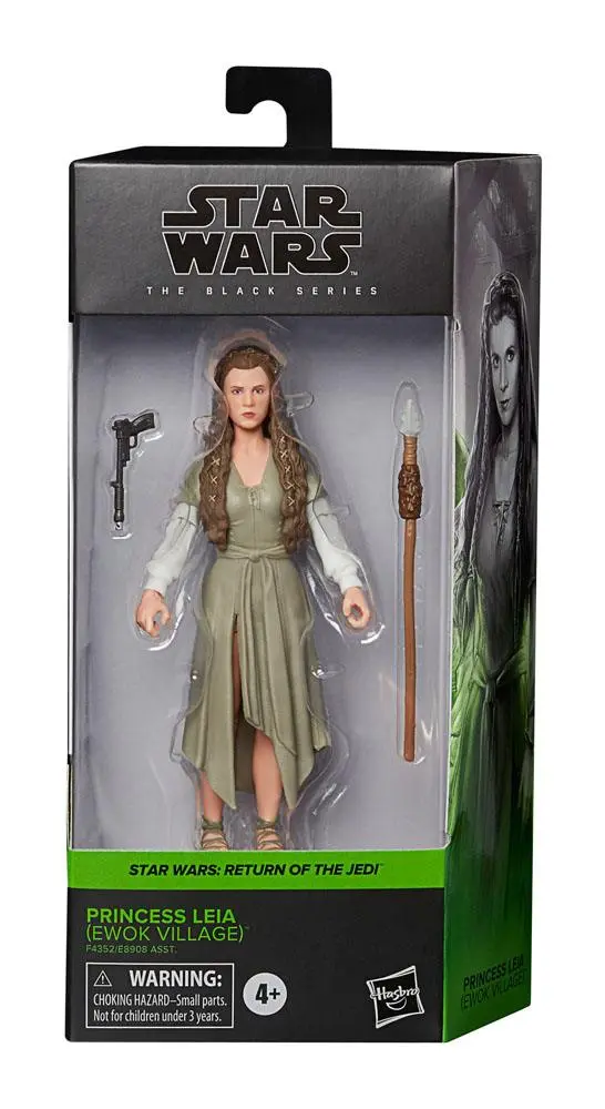 Star Wars Episode VI Black Series akčná figúrka 2022 Princess Leia (Ewok Village) 15 cm termékfotó