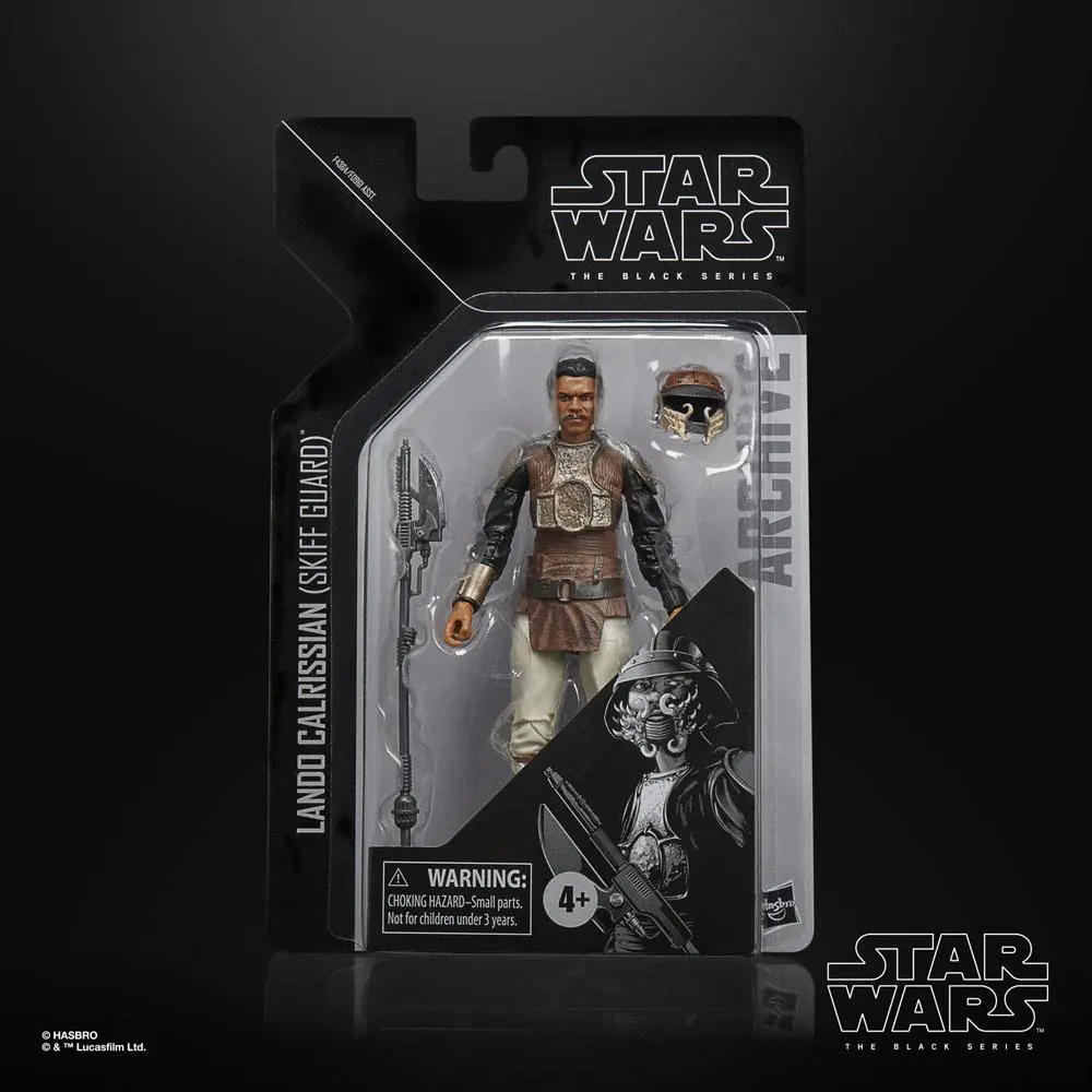 Star Wars Episode VI Black Series Archive akčná figúrka 2022 Lando Calrissian (Skiff Guard) 15 cm termékfotó