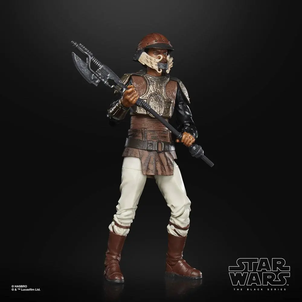 Star Wars Episode VI Black Series Archive akčná figúrka 2022 Lando Calrissian (Skiff Guard) 15 cm termékfotó