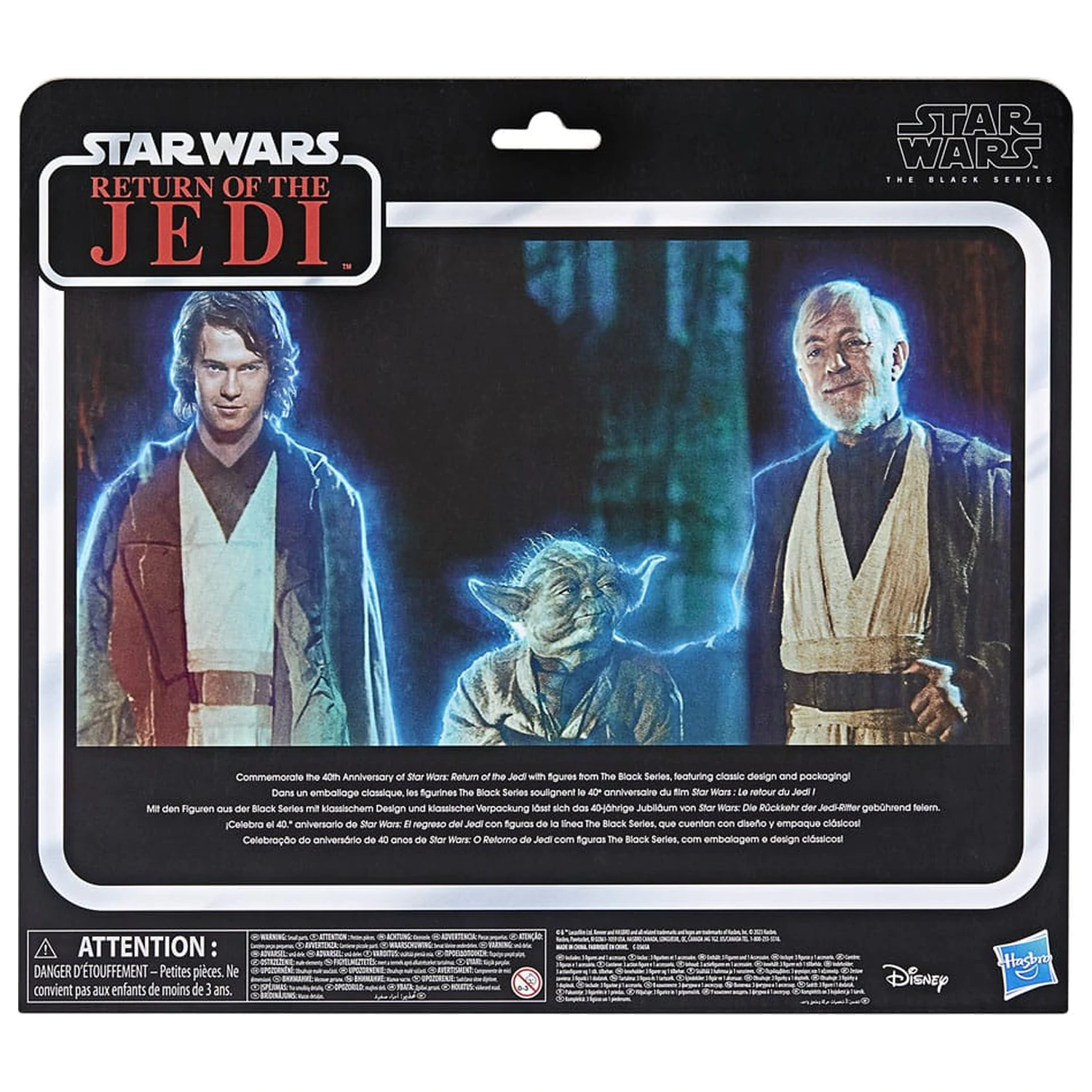 Star Wars Episode VI Black Series akčná figúrka 3-balenie Force Spirits 15 cm produktová fotografia