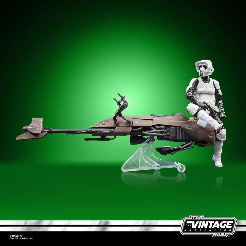 Star Wars Episode VI Vintage Collection Vozidlo s figúrkou Speeder Bike & Scout Trooper termékfotó