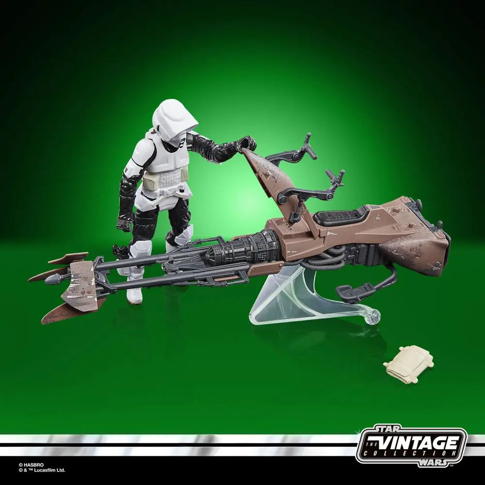 Star Wars Episode VI Vintage Collection Vozidlo s figúrkou Speeder Bike & Scout Trooper termékfotó