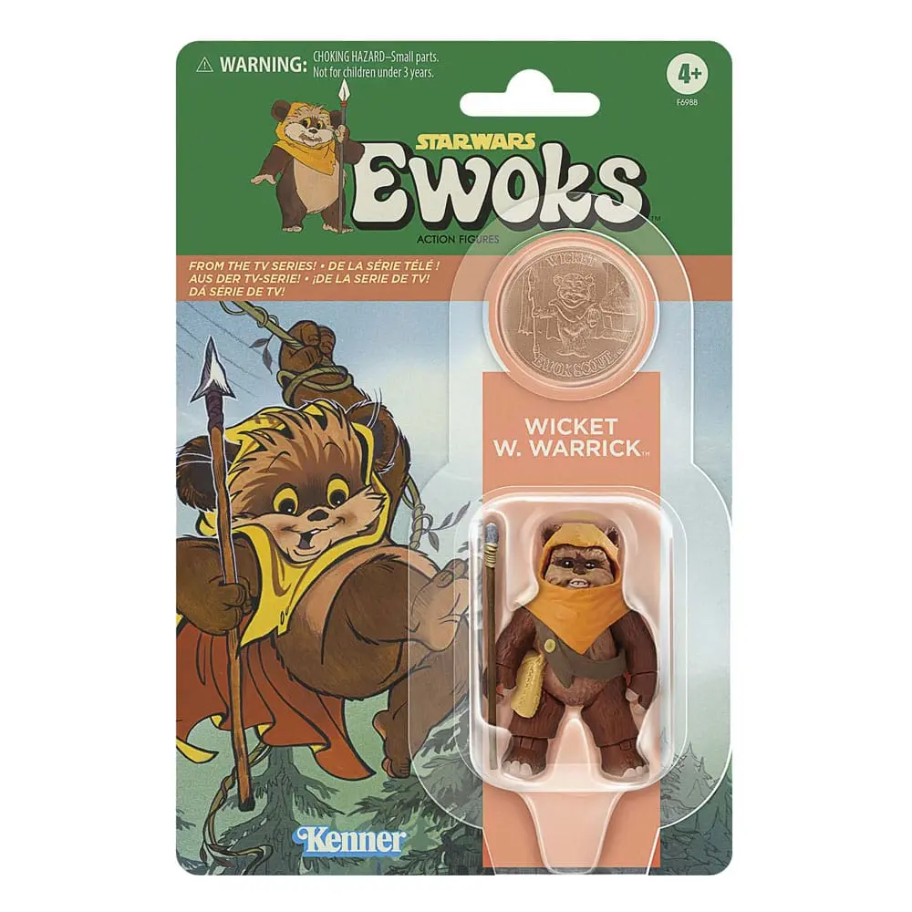 Star Wars: Ewoks Vintage Collection Akčné Figúrky Wicket W Warrick & Kneesaa 10 cm produktová fotografia