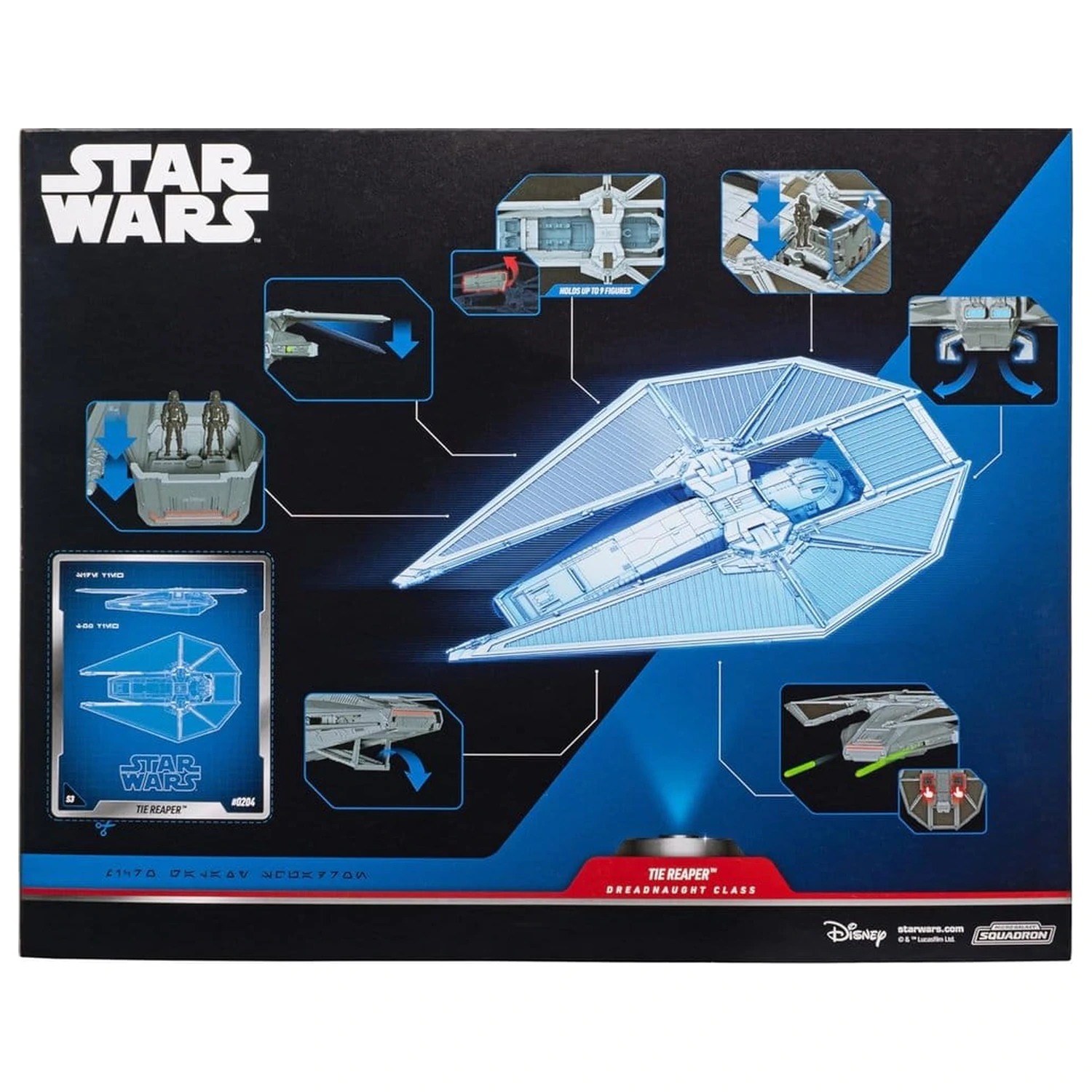 Star Wars Feature Vehicle Dreadnaught Class TIE Reaper Attack Lander 23 cm produktová fotografia