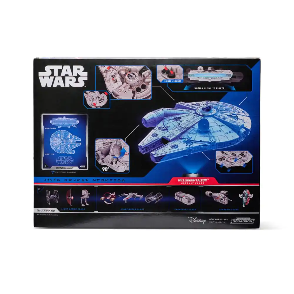Star Wars Feature vozidlo s figúrkou Millennium Falcon 23 cm produktová fotografia
