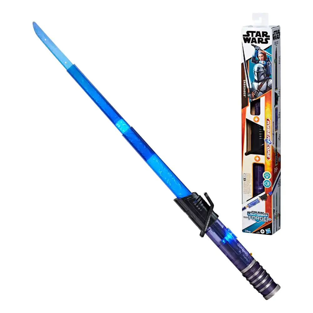 Star Wars Lightsaber Forge Kyber Core Roleplay Replica Elektronický meč Darksaber termékfotó