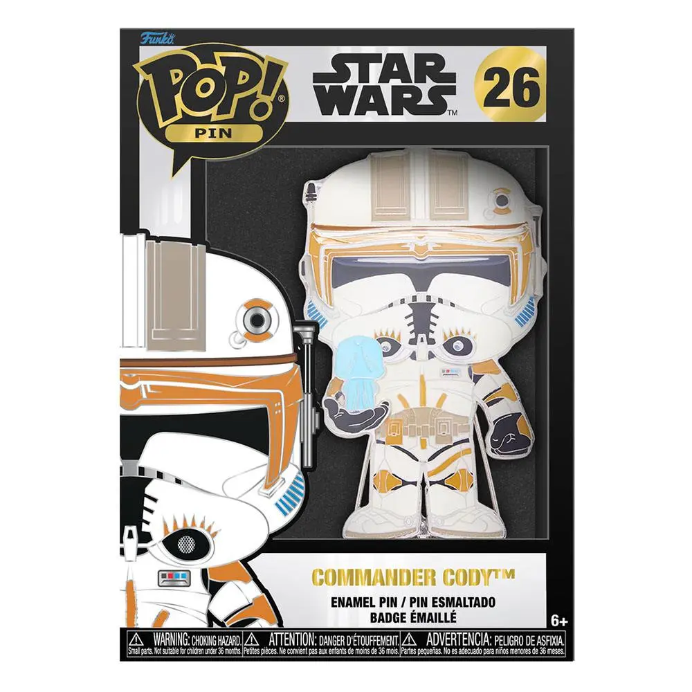 Star Wars POP! Smaltovaný odznak Commander Cody 10 cm produktová fotografia