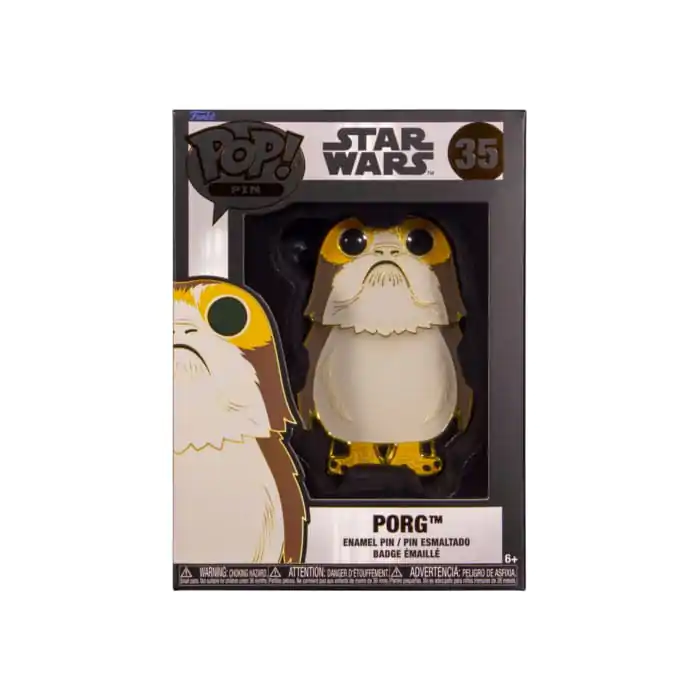 Star Wars POP! Smaltovaný odznak Porg 10 cm produktová fotografia