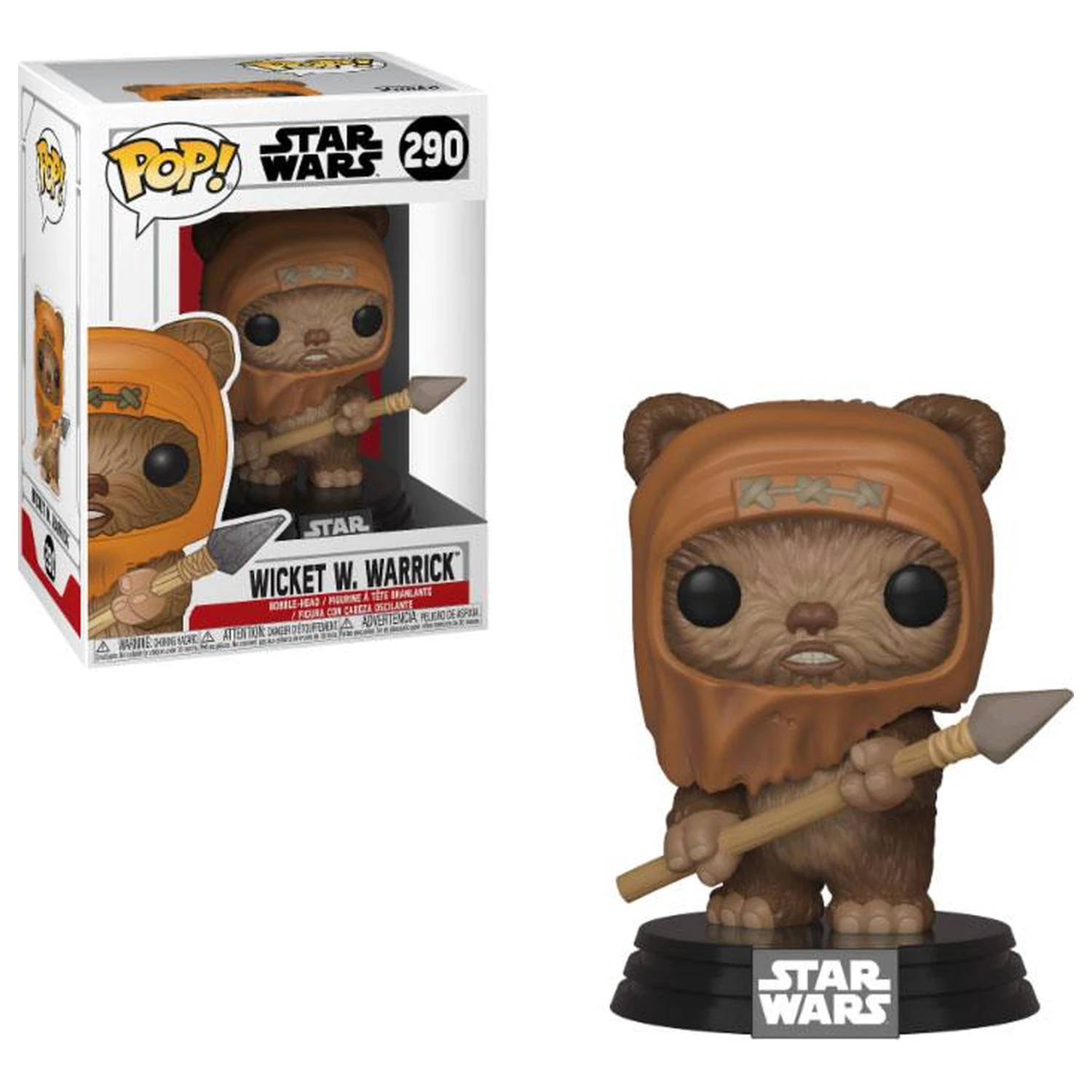 Star Wars Funko POP! Movies vinylová figúrka Wicket produktová fotografia