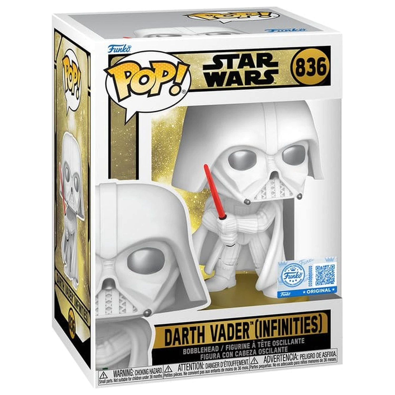 Star Wars Funko POP! Vinylová figúrka Darth Vader (WH) 9 cm produktová fotografia