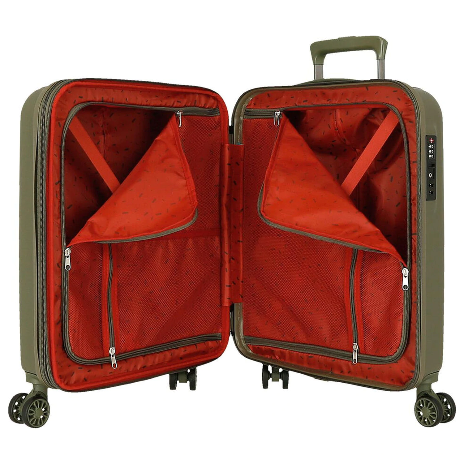 Star Wars Zelený ABS cestovný kufor na kolieskach sada 55/65cm produktová fotografia