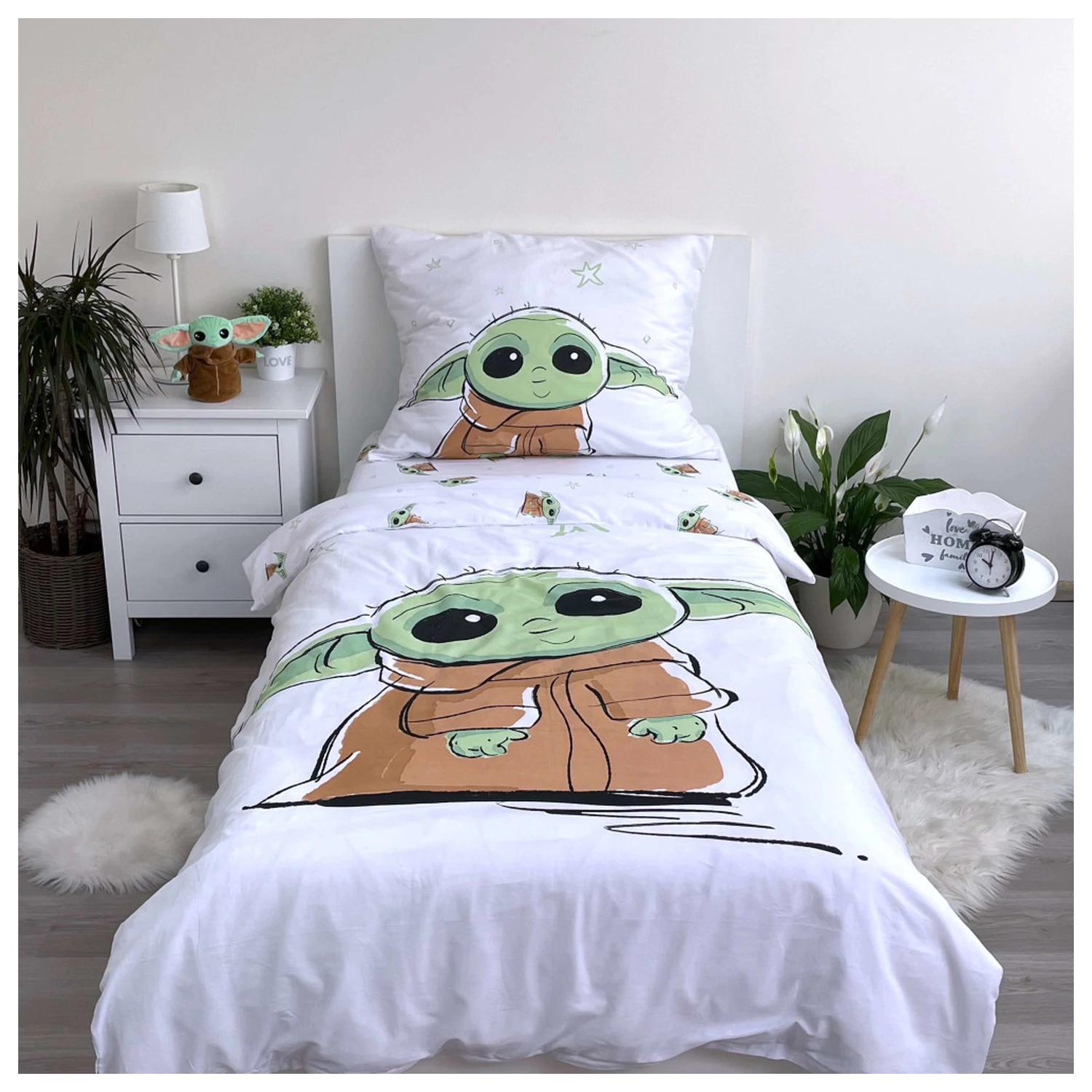 Star Wars Grogu obliečka na perinu produktová fotografia