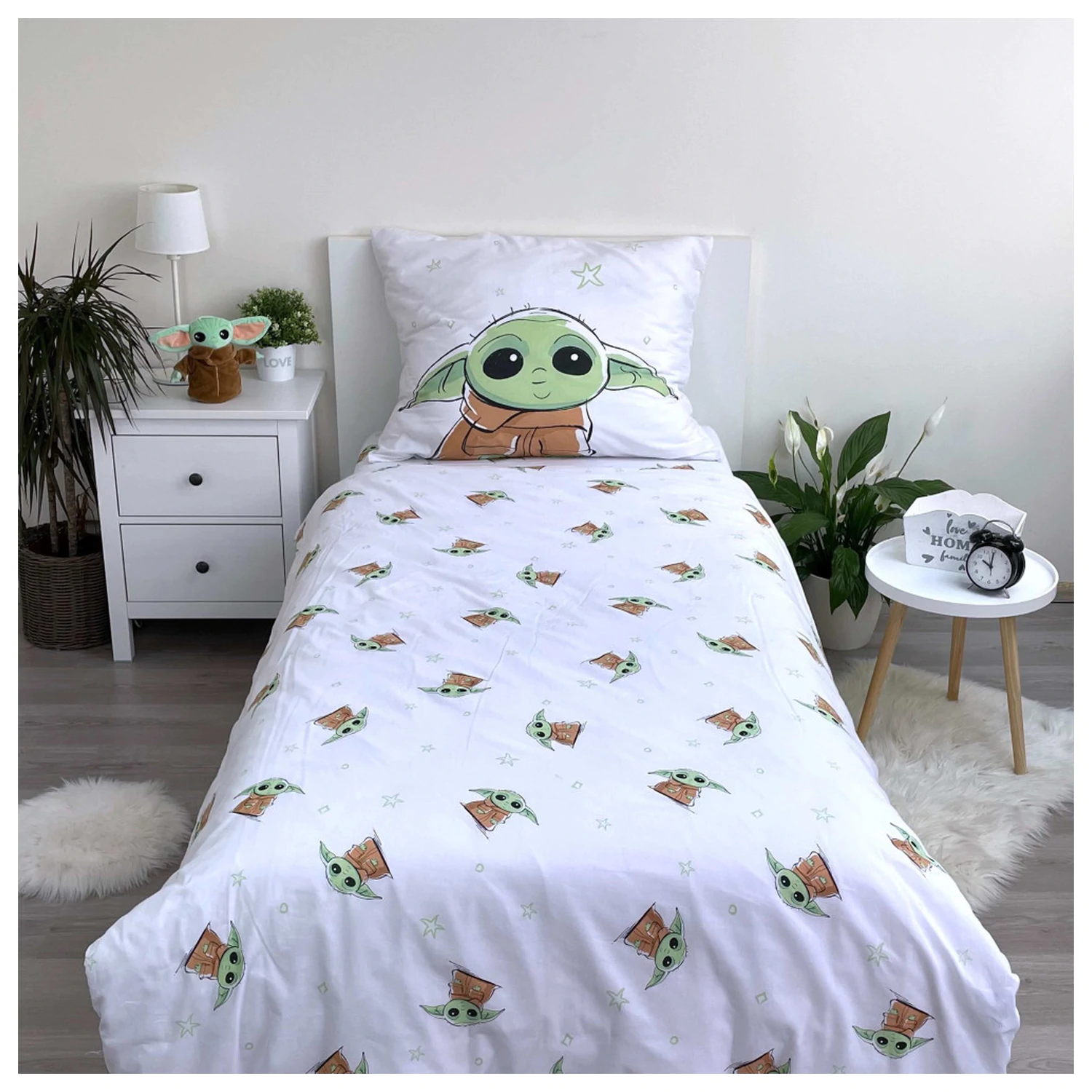 Star Wars Grogu obliečka na perinu produktová fotografia