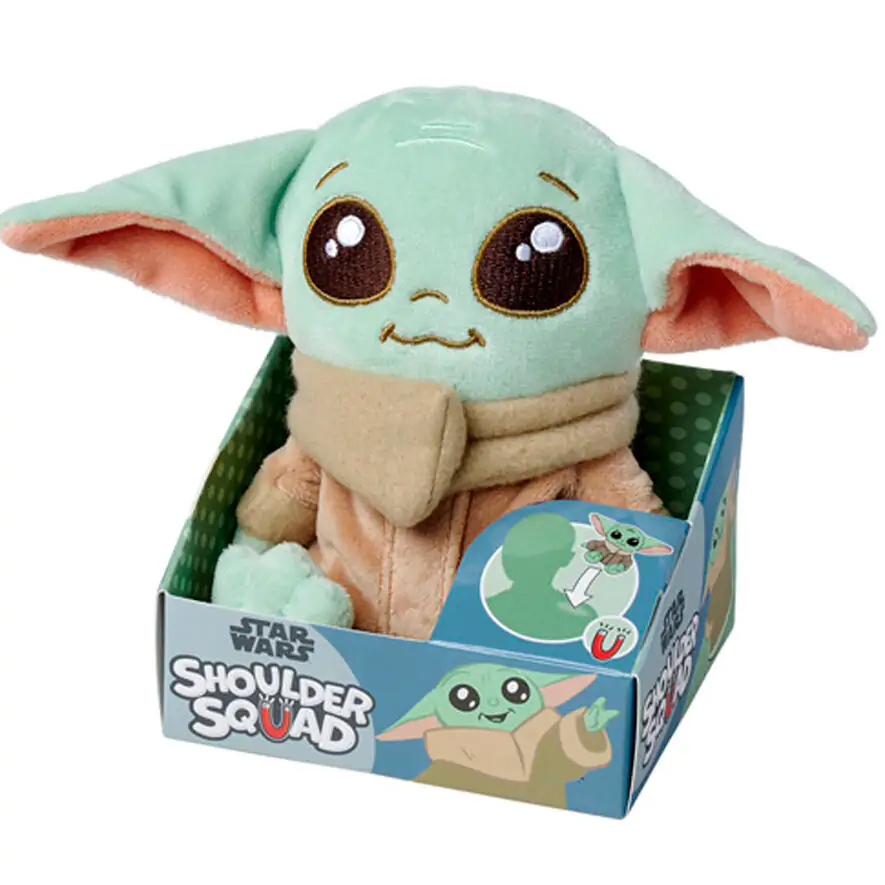 Star Wars Grogu Plyšová hračka na plece 12cm produktová fotografia