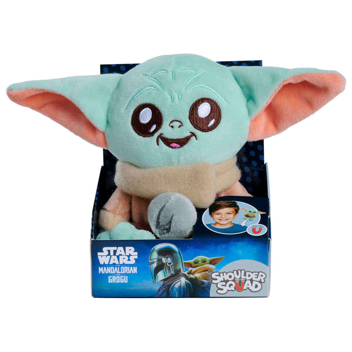 Star Wars Grogu plyšová hračka na rameno 12 cm produktová fotografia