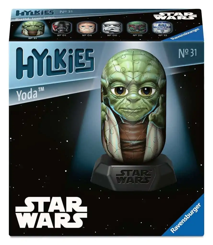 Star Wars Hylkies 3D puzzle Yoda (55 dielikov) produktová fotografia