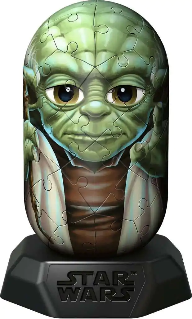 Star Wars Hylkies 3D puzzle Yoda (55 dielikov) produktová fotografia