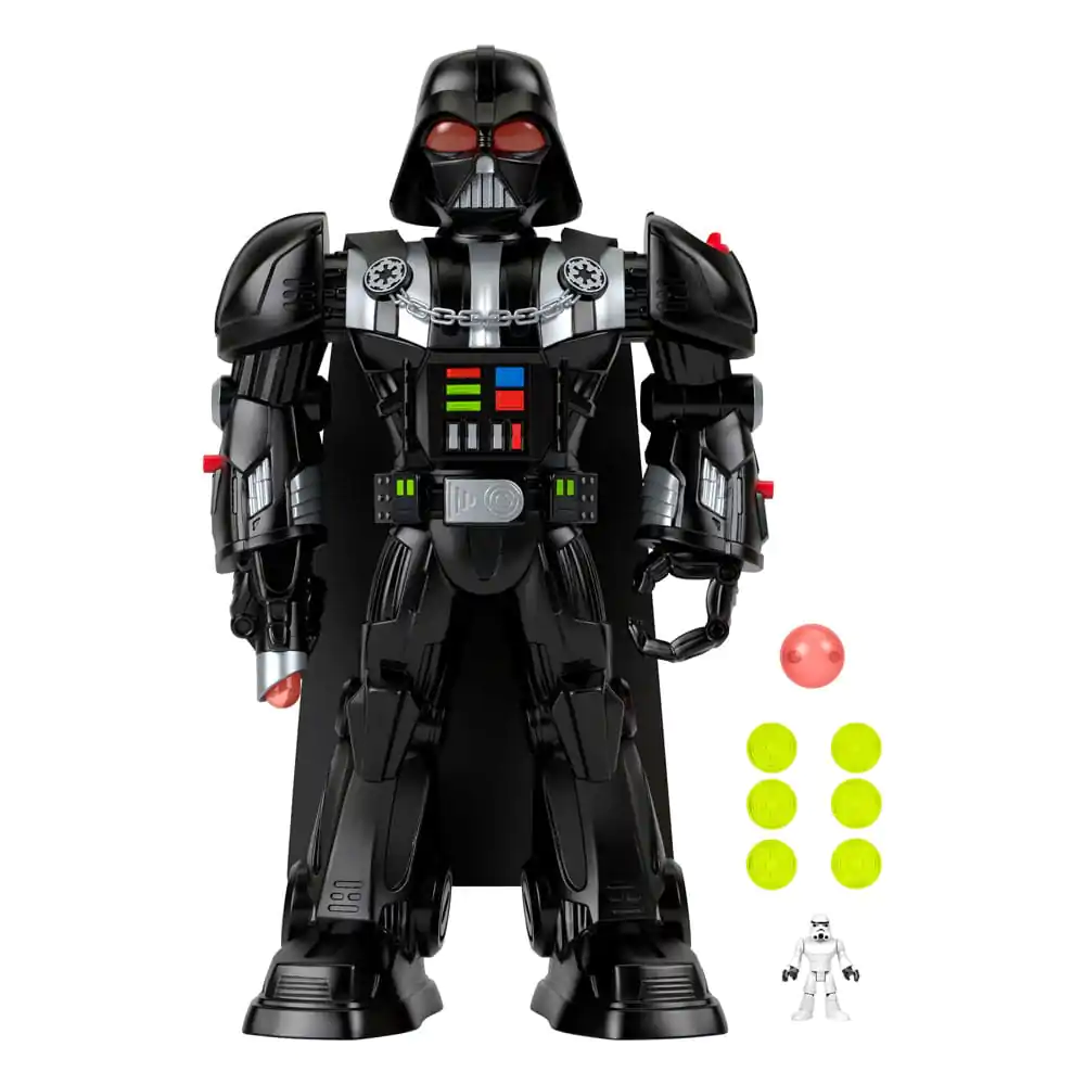 Star Wars Imaginext elektronická akčná figúrka / hrací set Darth Vader Bot s veľkosťou 68 cm termékfotó