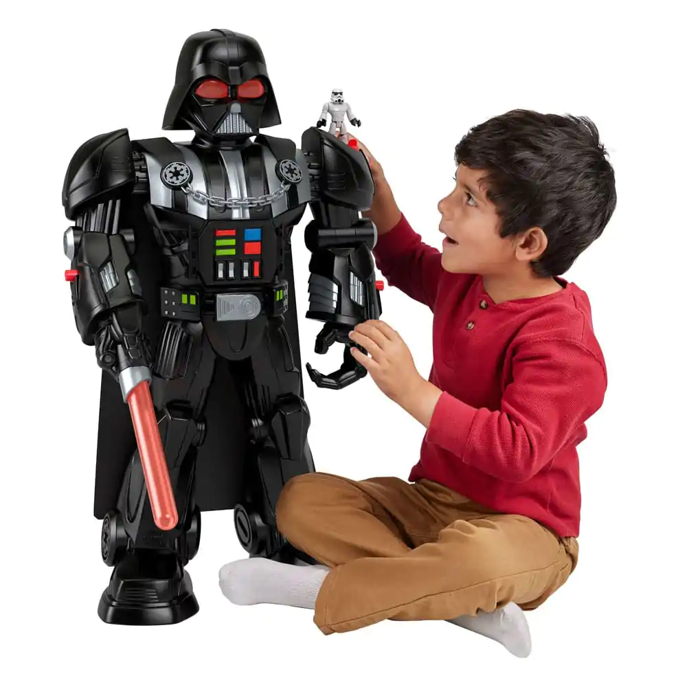 Star Wars Imaginext elektronická akčná figúrka / hrací set Darth Vader Bot s veľkosťou 68 cm termékfotó