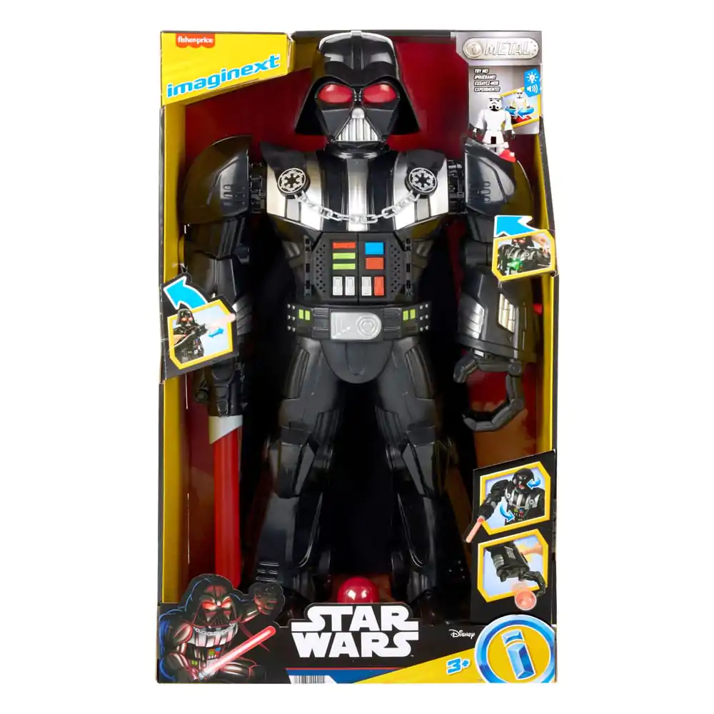 Star Wars Imaginext elektronická akčná figúrka / hrací set Darth Vader Bot s veľkosťou 68 cm termékfotó