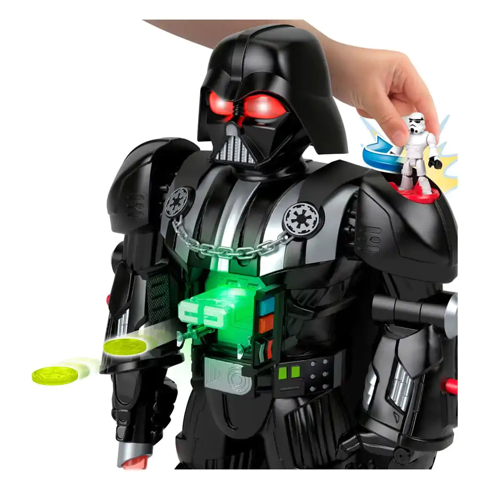 Star Wars Imaginext elektronická akčná figúrka / hrací set Darth Vader Bot s veľkosťou 68 cm termékfotó