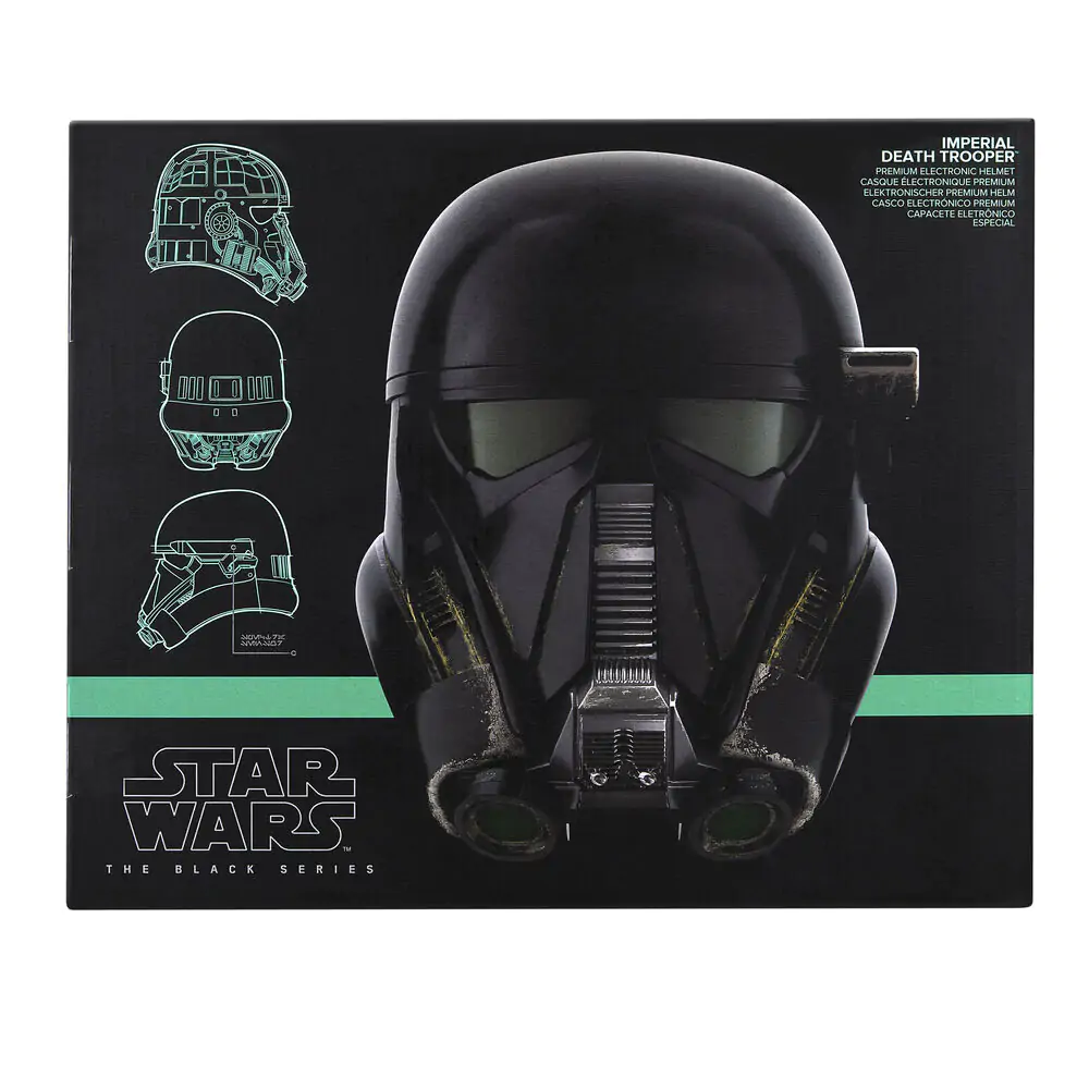 Star Wars Imperial Death Trooper elektronická prilba produktová fotografia