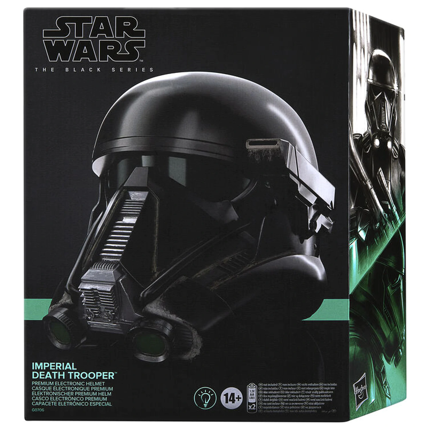 Star Wars Imperial Death Trooper elektronická prilba produktová fotografia