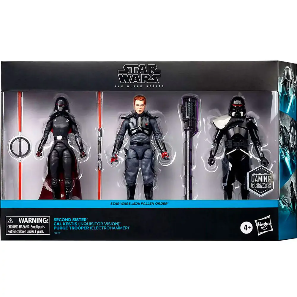 Star Wars Jedi Fallem Order Second Sister Cal Kestis Purge Trooper balenie 3 figúrky 15 cm produktová fotografia
