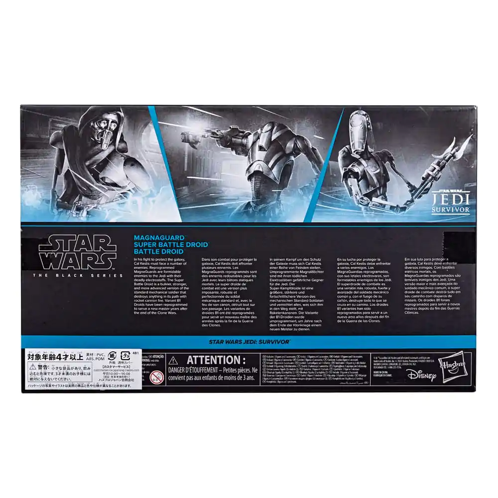 Star Wars Jedi: Survivor Black Series Akčné figúrky 3-balenie Magna Guard, Super Battle Droid & Battle Droid produktová fotografia