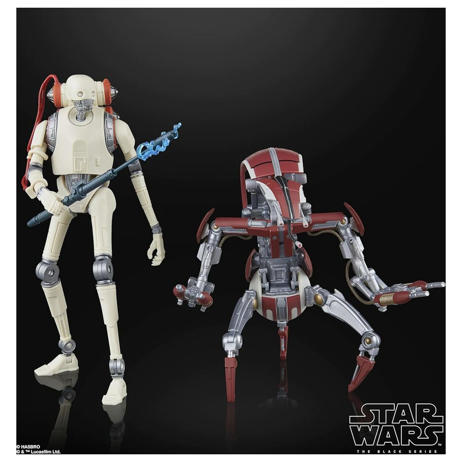 Star Wars Jedi Survivor KX Security Droid Enforcer & Droideka balenie 2 figúrok 15cm produktová fotografia