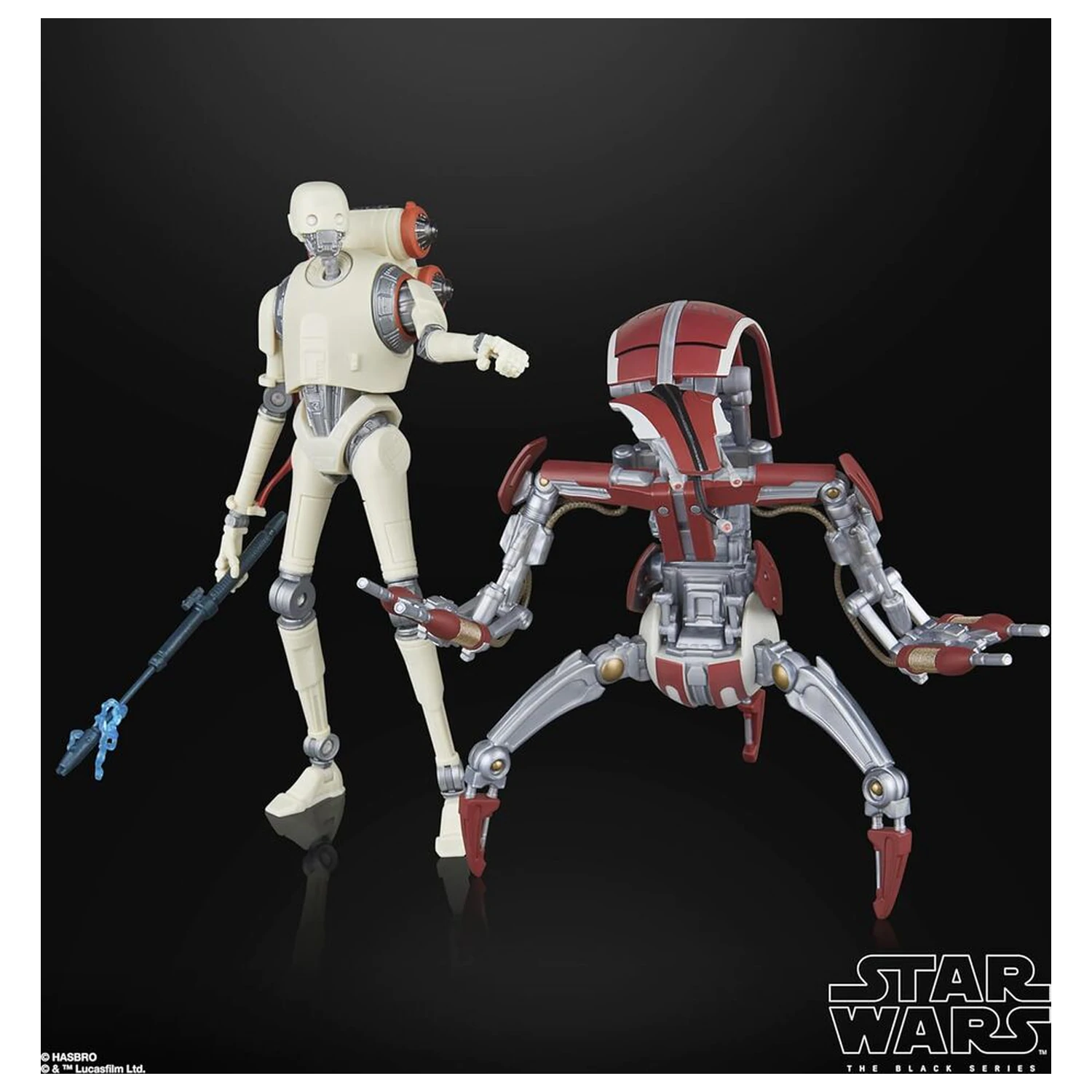 Star Wars Jedi Survivor KX Security Droid Enforcer & Droideka balenie 2 figúrok 15cm produktová fotografia
