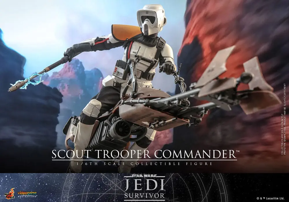 Star Wars: Jedi Survivor Videogame Masterpiece Akčná figúrka 1/6 Scout Trooper Commander 30 cm termékfotó