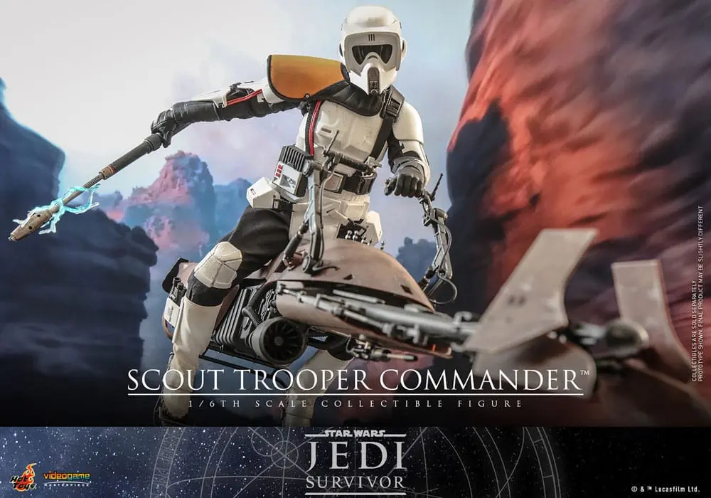 Star Wars: Jedi Survivor Videogame Masterpiece Akčná figúrka 1/6 Scout Trooper Commander 30 cm termékfotó