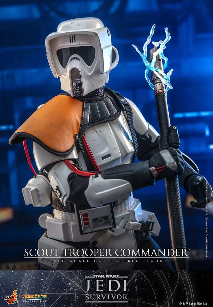 Star Wars: Jedi Survivor Videogame Masterpiece Akčná figúrka 1/6 Scout Trooper Commander 30 cm termékfotó