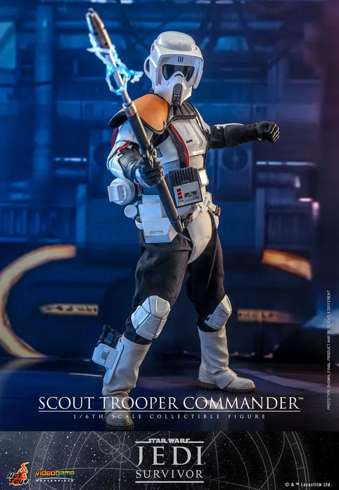 Star Wars: Jedi Survivor Videogame Masterpiece Akčná figúrka 1/6 Scout Trooper Commander 30 cm termékfotó