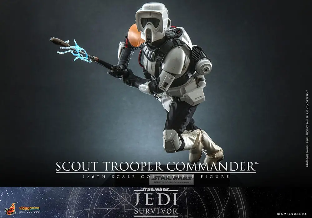 Star Wars: Jedi Survivor Videogame Masterpiece Akčná figúrka 1/6 Scout Trooper Commander 30 cm termékfotó