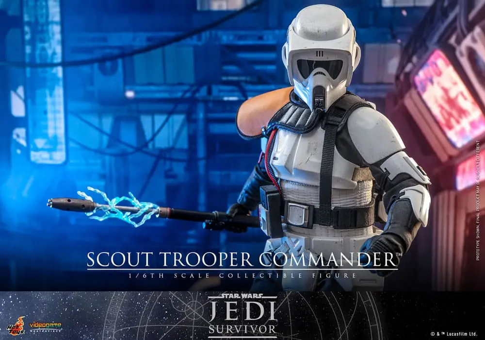 Star Wars: Jedi Survivor Videogame Masterpiece Akčná figúrka 1/6 Scout Trooper Commander 30 cm termékfotó