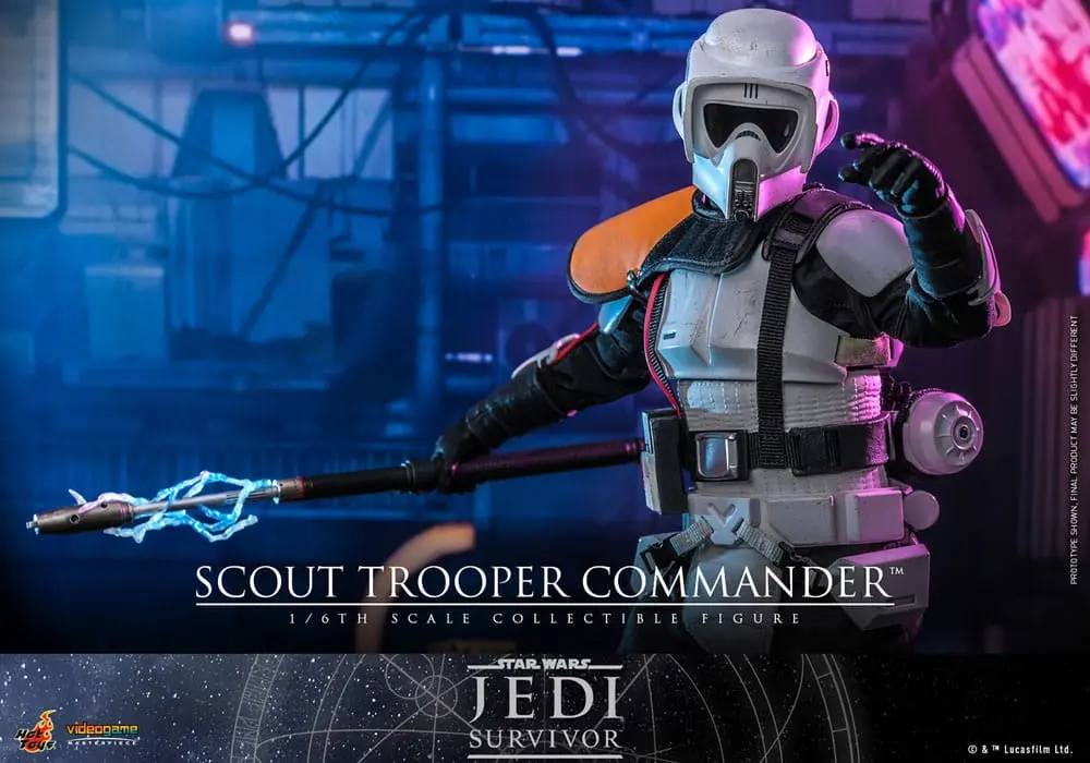 Star Wars: Jedi Survivor Videogame Masterpiece Akčná figúrka 1/6 Scout Trooper Commander 30 cm termékfotó