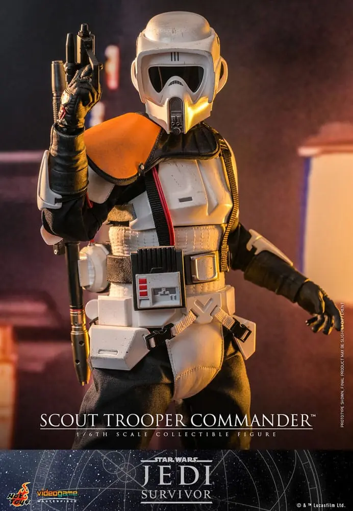 Star Wars: Jedi Survivor Videogame Masterpiece Akčná figúrka 1/6 Scout Trooper Commander 30 cm termékfotó