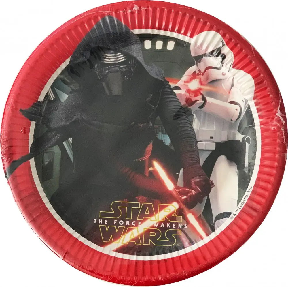 Star Wars Justice papierové taniere 8 ks 23 cm produktová fotografia